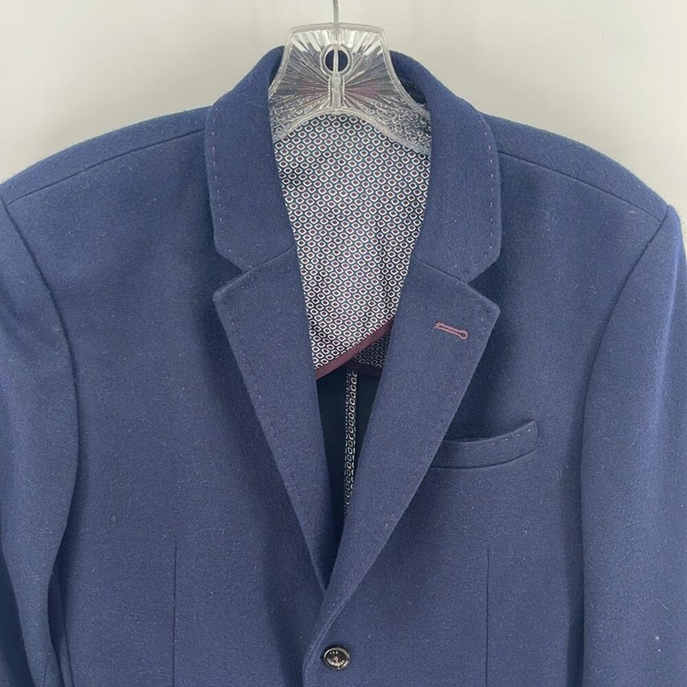 Ted Baker two button single vent lightly lined sport coat blazer sz 3 - Picture 2 of 6